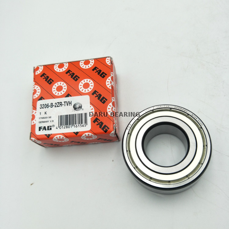 The original FAG 3206-B-2ZR-TVH Angular contact ball bearing 3206 3056206