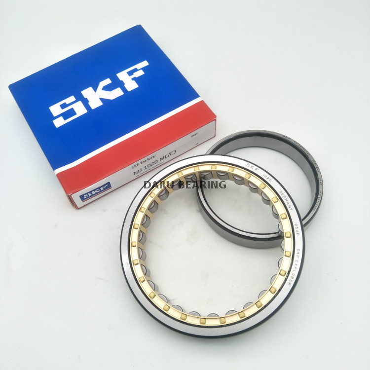 SKF Cylindrical Roller Bearing NU1020ML/C3